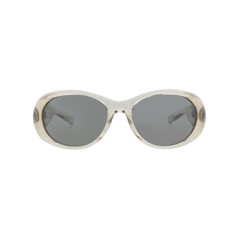 Saint Laurent Round-Frame Bio Injection Sunglasses Beige Womens